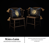 Moss & Luna- Shadowfen Wooden Chair Set (add)