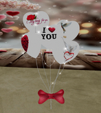 I Love you Balloons 