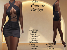 "GCD" Masha Halter Dress Grape