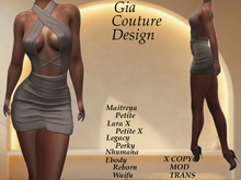 "GCD" Masha Halter Dress Nude