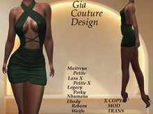 "GCD" Masha Halter Dress Sage