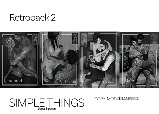 SimpleThings&GravityPoses  Retro Pack 2 
