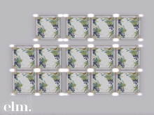 Elm. Isadora Ceiling Panels [Pack #7]