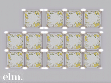 Elm. Isadora Ceiling Panels [Pack #4]