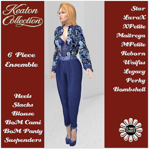 GoodVibes Keaton Navy Set