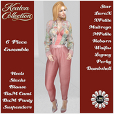 GoodVibes Keaton Apricot Set
