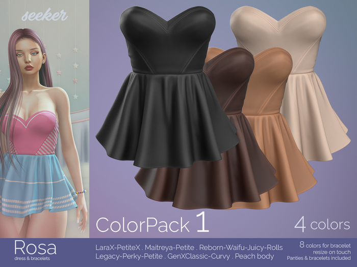 [seeker] Rosa ColorPack 1 (Lazy Sunday Sale)