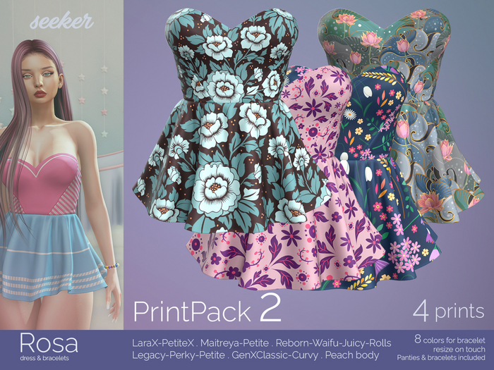 [seeker] Rosa PrintPack 2 (Lazy Sunday Sale)