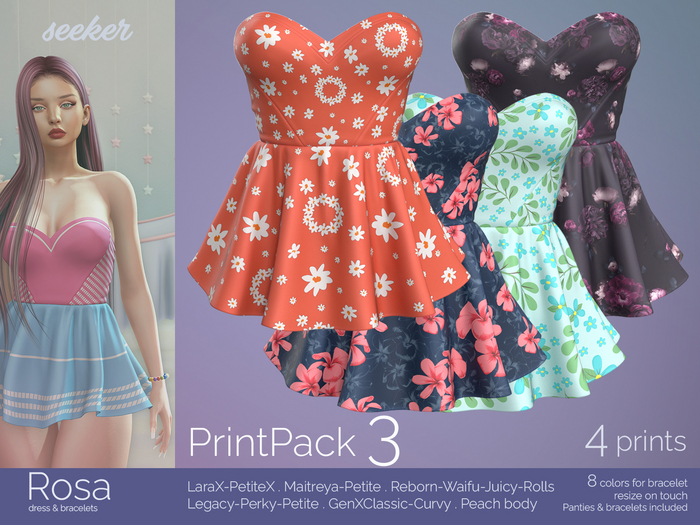 [seeker] Rosa PrintPack 3 (Lazy Sunday Sale)