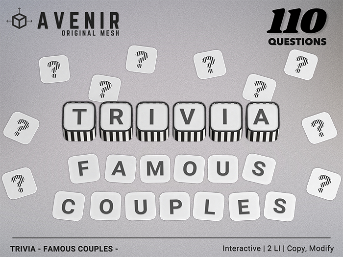 Trivia Game Famous People - 01 STRIPES - 2 LI