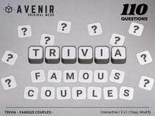 Trivia Game Famous People - 02 BLACK - 2 LI