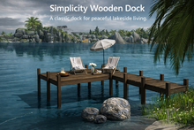 Boat Dock & Pier Walkway (Walnut)