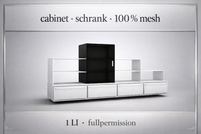 cabinet - schrank - 100% mesh