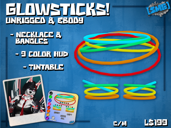 [SMG] Glowstick Bangles Set