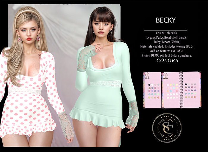 *SC*  Becky Dress DEMO