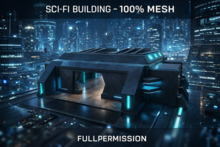 sci fi building 1 - 100 % MESH - fullperm