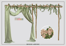 BROKEN ARROWS - Rosalia Arch - Peach 