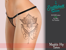 .::Scuttlebutt::. Mandala Hip Tattoo