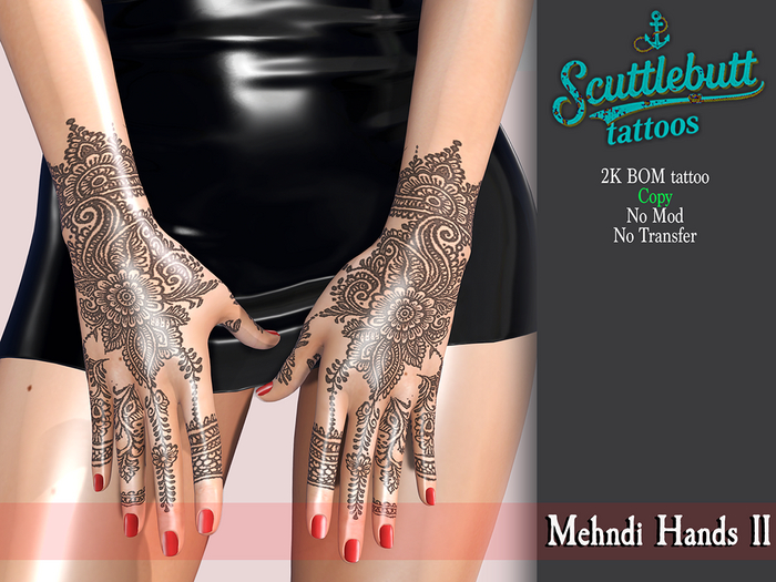 .::Scuttlebutt::. Mehndi Hands II