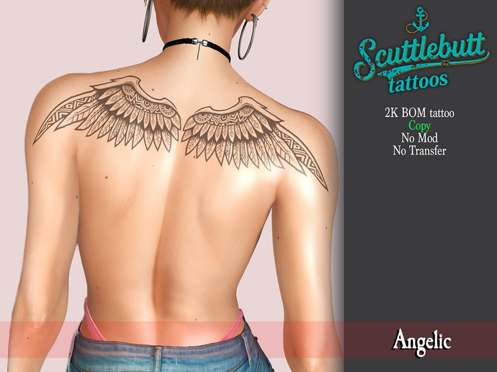 .::Scuttlebutt::. Angelic Tattoo
