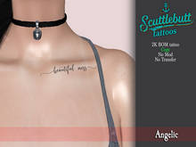 .::Scuttlebutt::. Beautiful Mess Tattoo