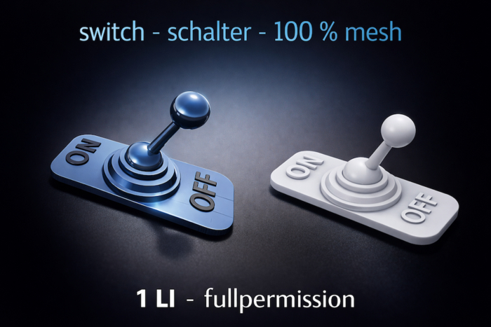 schalter - switch - mesh - builder edition