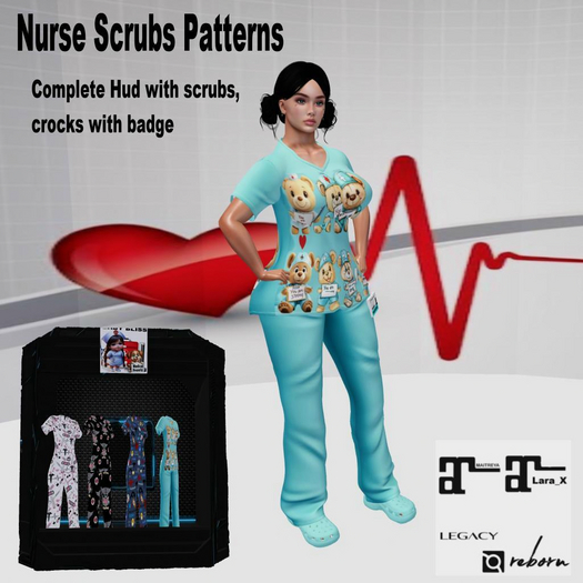 Nurse Scrubs Patterns
