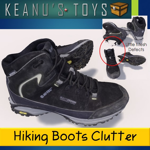 Hiking Boots Clutter Décor