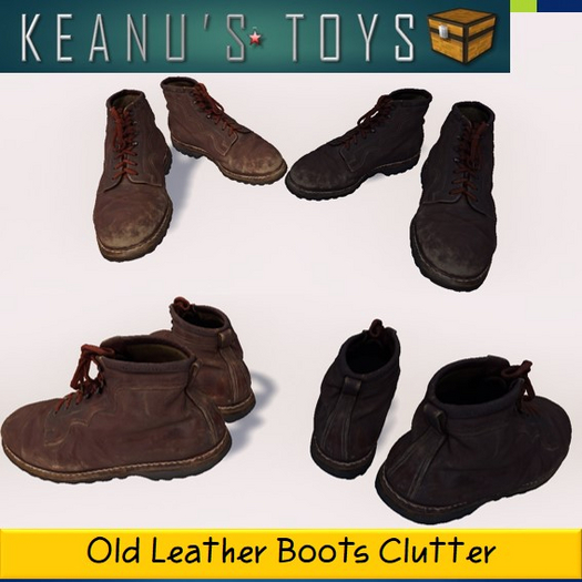 Old Leather Shoes clutter
