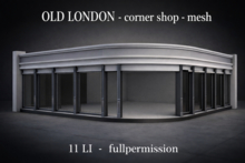 OLD LONDON corner shop - 100 % mesh