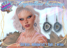 GLEAM Grotto: Crystalline Earrings