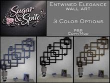 Sugar & Spite Entwined Elegance Wall Art