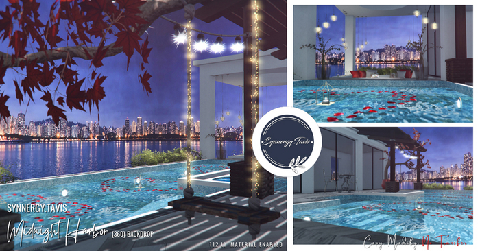 SYNNERGY.TAVIS//Midnight Harbor {360} Backdrop