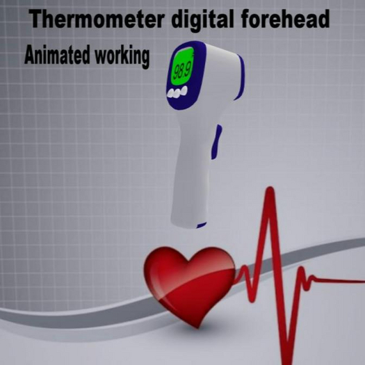 Thermometer digital forehead