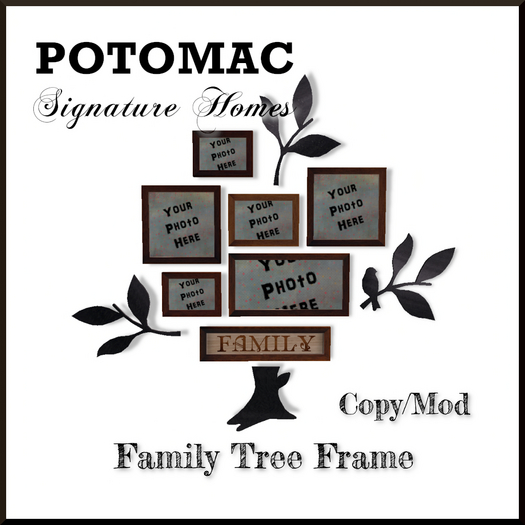 Potomac - Family Tree Frame 