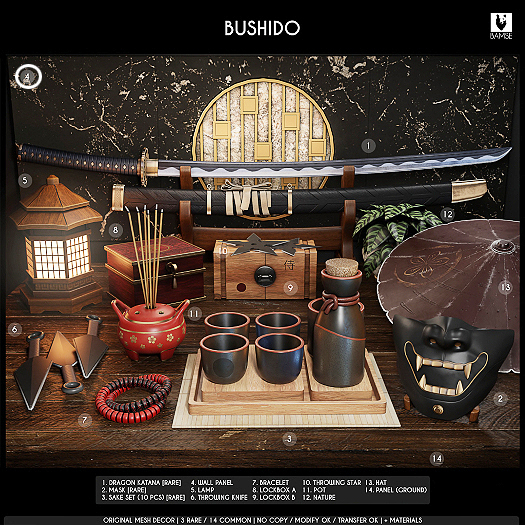 13. BAMSE : Bushido - Hat