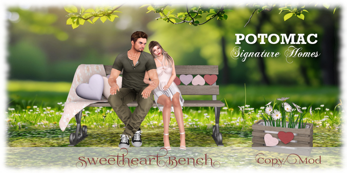 Potomac - Sweetheart Bench