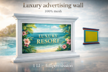 ADVERTISING WALL - 100 % MESH