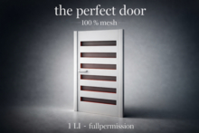 the perfect door  - mesh - builder edition