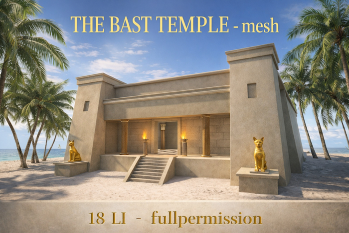 THE BAST TEMPLE - 100% mesh