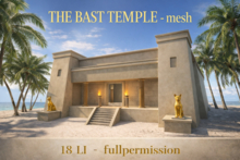 THE BAST TEMPLE - 100% mesh