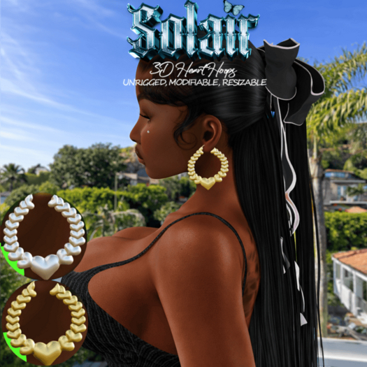 *$olair* 3D Heart Hoops