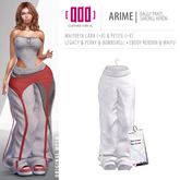 [ADD] Arime Pants - White