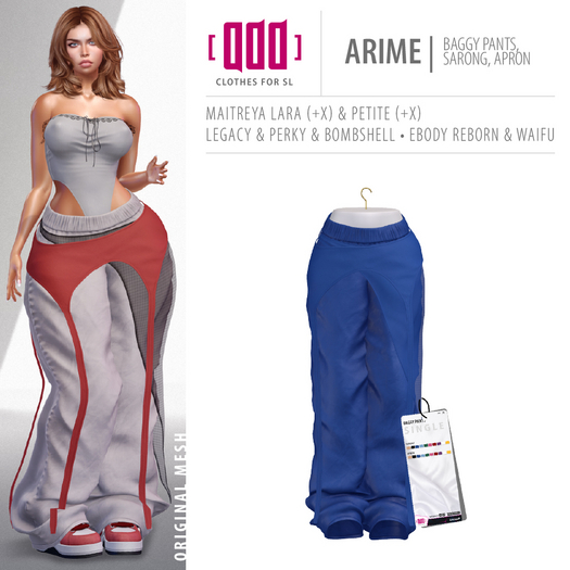 [ADD] Arime Pants - Blue
