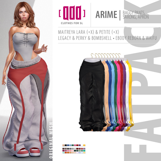 [ADD] Arime Pants FATPACK