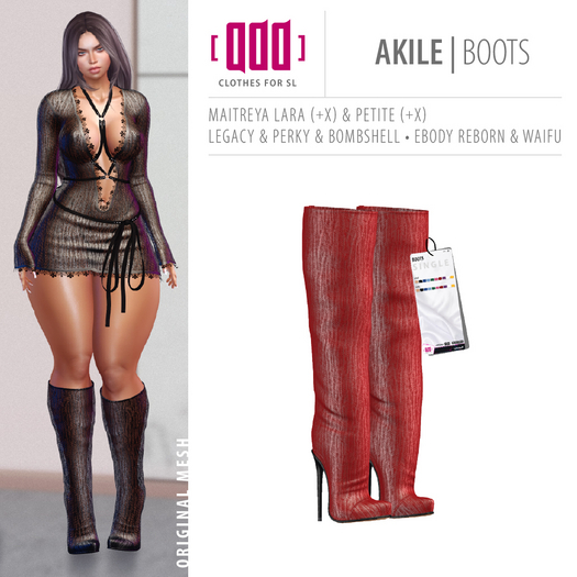 [ADD] Akile Boots - Red