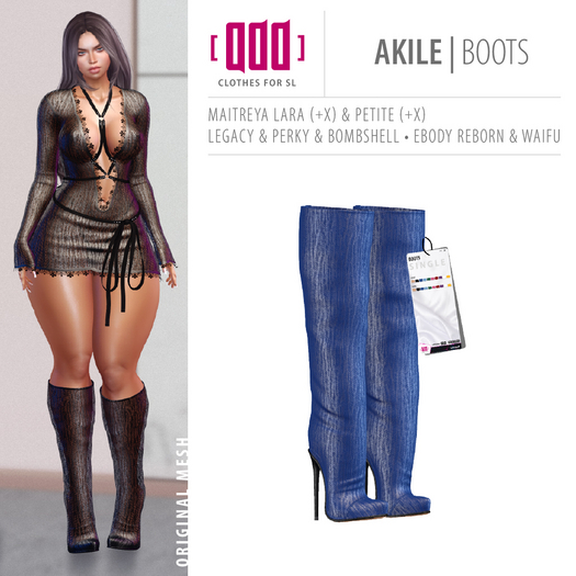 [ADD] Akile Boots - Blue