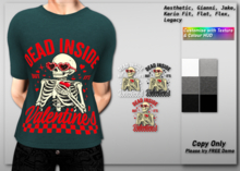 50% Valentines Discount!! *DCDM* Lex Tee: Dead Inside
