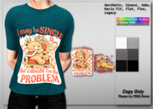 50% Valentines Discount!! *DCDM* Lex Tee: Single Problem