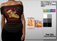 50% Valentines Discount!! *DCDF* Lexy OS Tee: Single Problem